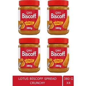 Biscoff Spread Crunchy 380 G x 4