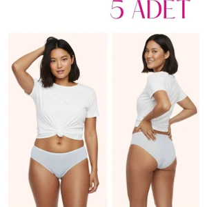 New Lilla 1006 Kadın Mix 5'lı Günlük Bato Külot