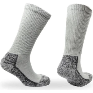 Contractor Çelik Başlıklı Iş Botları Için Yastıklı ve Takviyeli Termal Çorap Gri