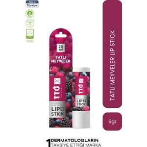 X Tatlı Meyveler Lipstick 20 Spf Korumalı Özel Formül
