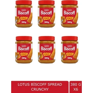 Biscoff Spread Crunchy 380 G x 6