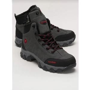 Soğuk Geçirmez Unisex Uzun Outdoor Trekking Bot Ayakkabı Vizon