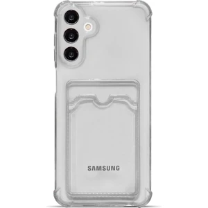 Samsung Galaxy A36 Uyumlu Kamera Korumalı Kartlıklı Köşeleri Airbag Tasarımlı Darbe Önleyici Şeffaf Silikon Kılıf