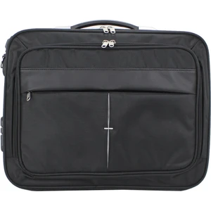 Başkent Çanta Unisex 15.6'' Siyah Çelik Kasalı Laptop Evrak Bilgisayar Çantası Siyah