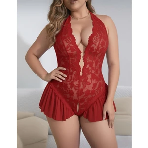 Büyük Beden Dantelli Gecelik