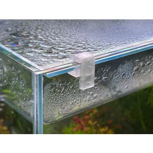 Maker Deha 4lü Şeffaf Akvaryum Buhar Camı Tutucu