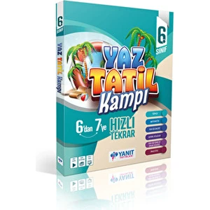 Yanıt Yayınları 6. Sınıf Yaz Tatil Kitabı Eğlenceli Aktivitelerle Dolu Öğrenme Fırsatı
