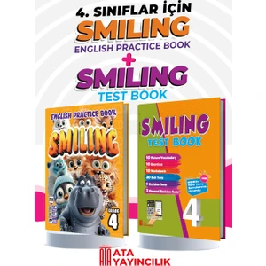 YDS Publishing 4. Sınıf Smiling English Practice Book + Smiling Test Book Set