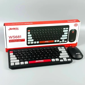 WS681B Bt Kablosuz + Bluetooth Klavye Mouse Set