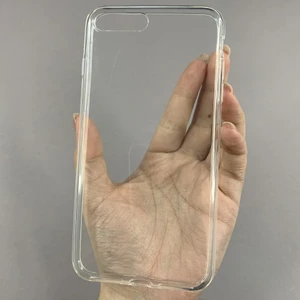 İphone 6S Plus İphone 6 Plus Uyumlu Şeffaf Silikon TPU Kamera Korumalı Kılıf