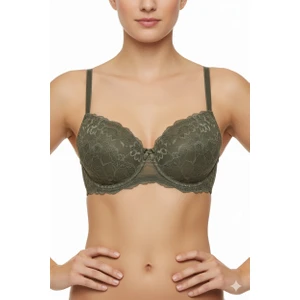 Silikonlu Desteksiz Dantelli Sütyen