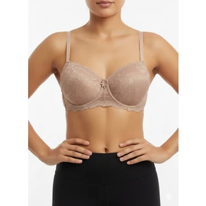 Silikonlu Desteksiz Dantelli Sütyen