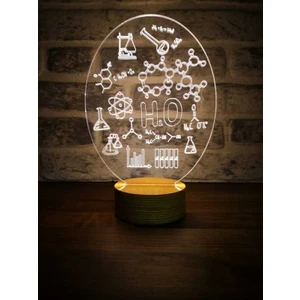 By Lamp Kimya Tasarımı Masa Lambası | ByLamp