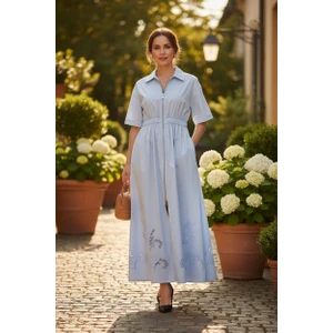 Strength Wear Cepli Uzun Gömlek Elbise