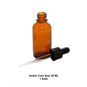 Amber Cam Şişe 30 ml - 1 Adet
