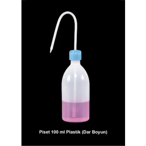 Piset 100 ml Plastik (Dar Boyun)