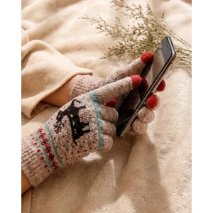 Corney Design Holly Bej Dokunmatik Eldiven