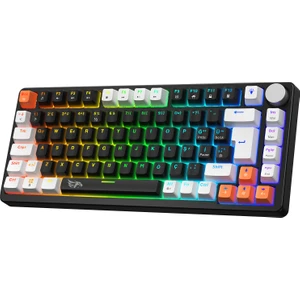 Strike Compact Rainbow Kablolu TR Layout Mekanik Oyuncu Klavyesi Blue Switch