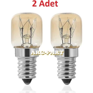 Silverline Ankastre Fırın Lambası - 300 Derece  ( 2 Adet )