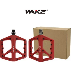 Plastik Kırmızı Rulmanlı Vidalı Platform Pedal