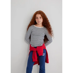 Çizgili Basic Tişört 7610351-86625