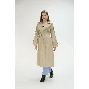 Cepli Kuşaklı Trençkot