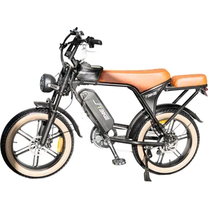 T-Bike V8 Pro 250W Elektrikli Bisiklet Taba
