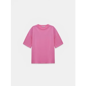 3683 Basic T-Shirt-Pembe