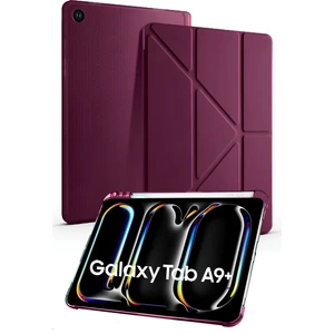 Nezih Case Samsung Galaxy Tab A9+ Plus 11 Inc (X210) Kalem Bölümlü Standlı Uyku Modlu Akıllı Kılıf