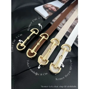 Uzun Tokalı Ince Kadın Kemeri, Ceket Kemeri, Gömlek Kemeri, Elbise Kemeri