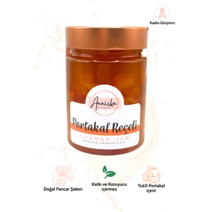 Anniçka Natural Portakal Reçeli 400 Gr - Ev yapımı, Katkısız, Doğal, Kadın Girişimci ürünü