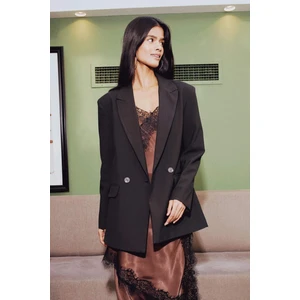 Oversize Ceket Yaka Blazer Ceket E7732AX25AU