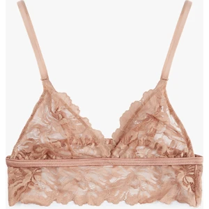 Dolgusuz Balensiz Dantelli Bralet Sütyen