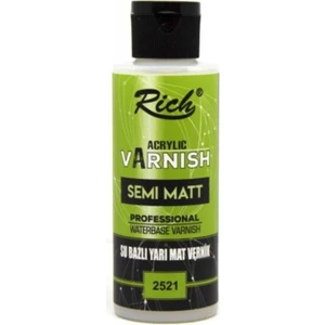 120CC Su Bazlı Yarı Mat Vernik / 2521