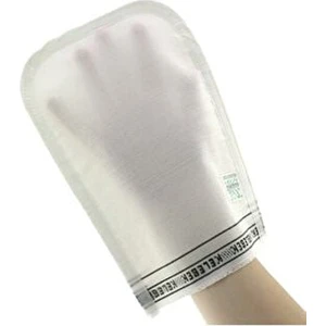 Kalın Beyaz Banyo Hamam Kesesi 60 Adet Kalın Yapılı Kullanım İçin Uygun