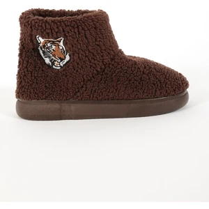 Kaplan Nakışlı Erkek Panduf -Tıgre