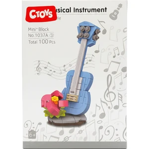 Musical Instrument Series Mini Block Ukulele
