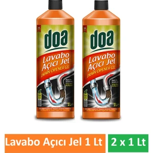 Lavabo Açıcı Jel 1 Lt x 2 Adet