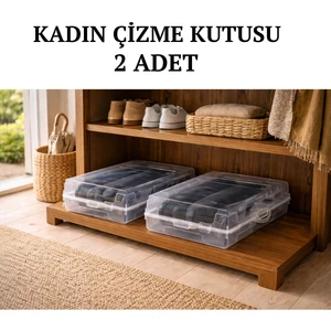 Kadın Çizme Saklama Kutusu 2 Adet