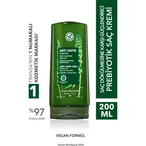 Yves Rocher Güçlendirici Prebiyotik Saç Kremi - Saç Dökülmesine Karşı / Anti-Chute - Vegan -200ml