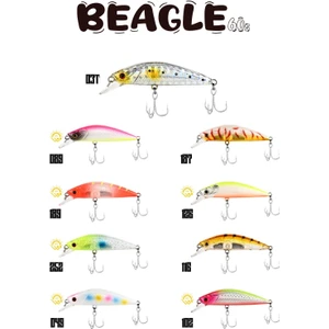 Beagle 60S 6cm 6.5gr Sinking Maket Balık 252