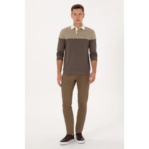 U.s. Polo Assn. Erkek Haki Pantolon (Kanvas-Chino) 50316835-VR027