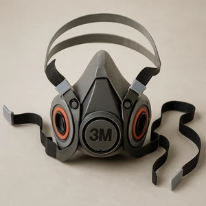 6200 Yarım Yüz Gaz Maskesi
