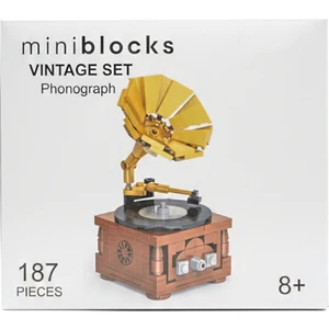 Mini Block Vintage Set Phonograph SKB8230