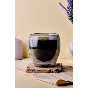 Cidar Füme Çift Cidarlı Bardak 250 ml