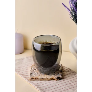 Cidar Füme Çift Cidarlı Bardak 300 ml