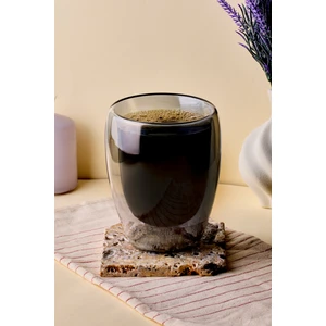 Cidar Füme Çift Cidarlı Bardak 350 ml