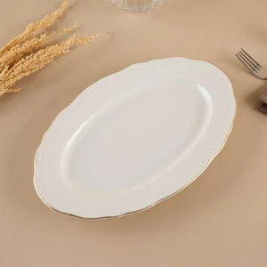 Tiffany Kayık Tabak 25 cm