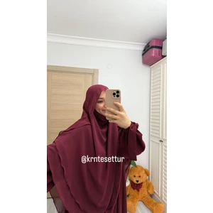 Kol Bağlamalı Elbise Gölgeli Sufle