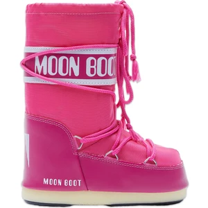 Moon Boot Icon Nylon Kadın Pembe Kar Botu